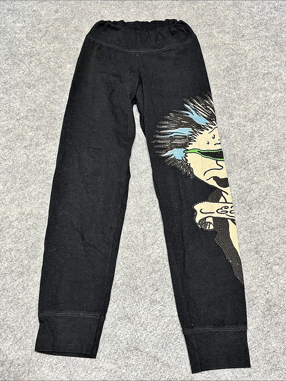 Ed Hardy Sequin Skull Graphic Jogger Pants